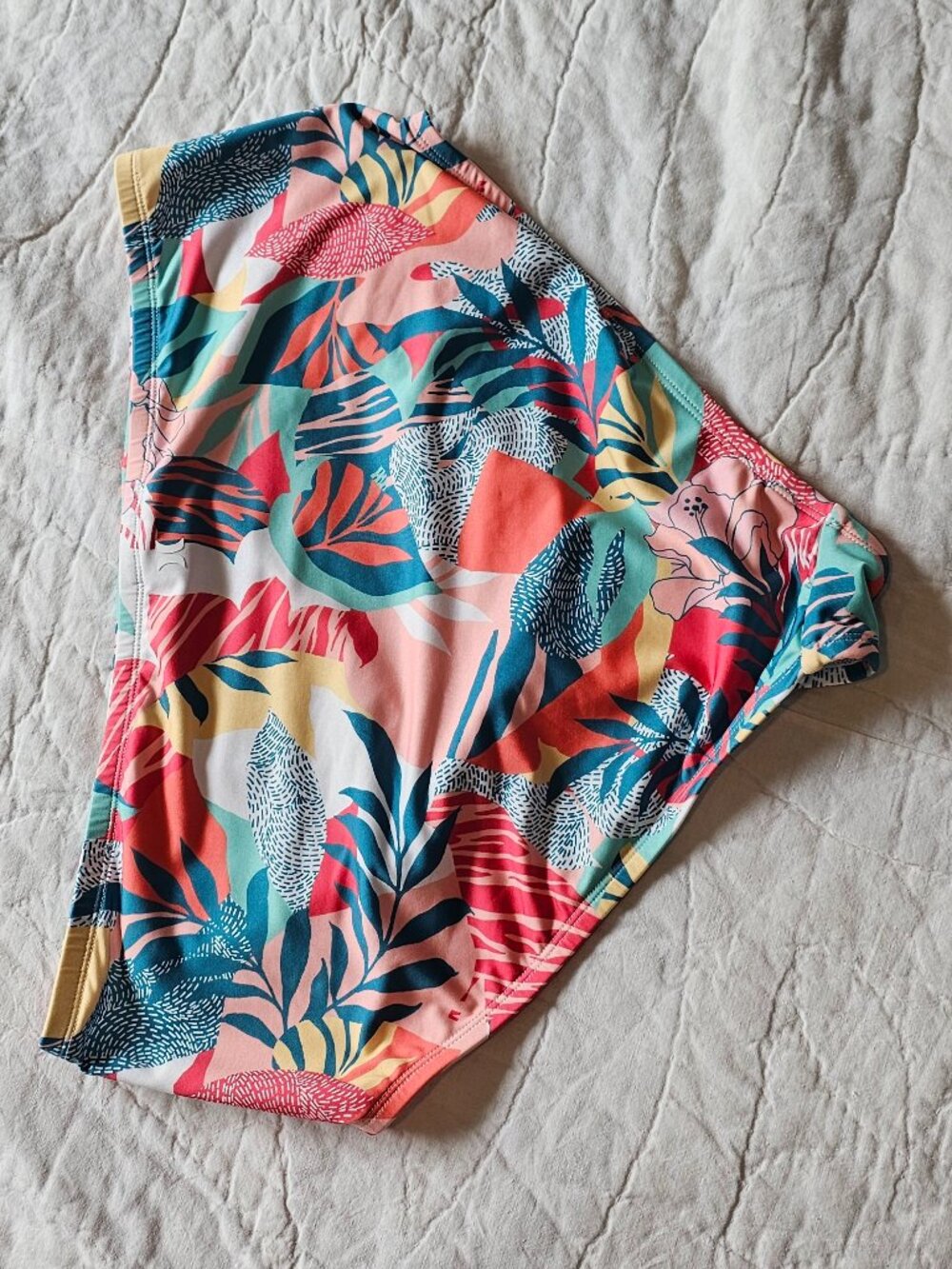 Hurley 1X Bikini Swimsuit Bottoms Floral - Picture 3 of 7